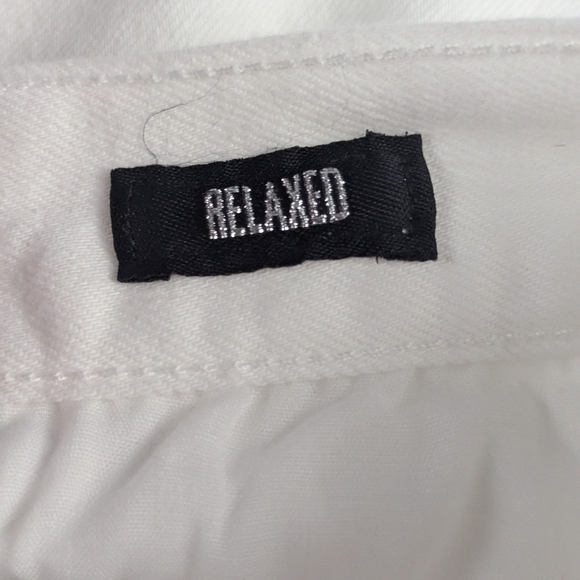 Juicy Couture Size 26 White Relaxed Jeans - Picture 7 of 13